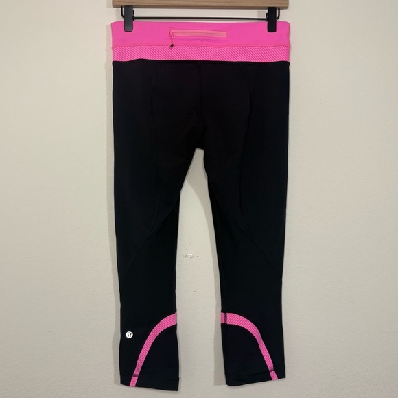 lululemon athletica Pants - Lululemon Run Inspire Crop II Leggings size 6